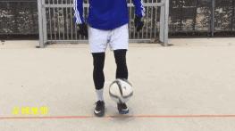 足球脚下频率过人技巧,初学者的足球花式动作