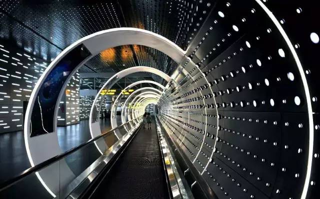 广州机场时空隧道照片,广州白云机场时空隧道怎么去