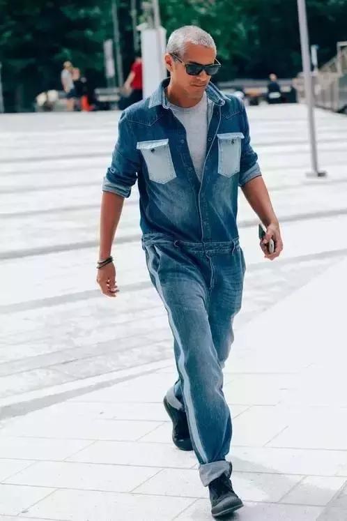 男装痞帅街拍西装杀,街拍成熟男装搭配图