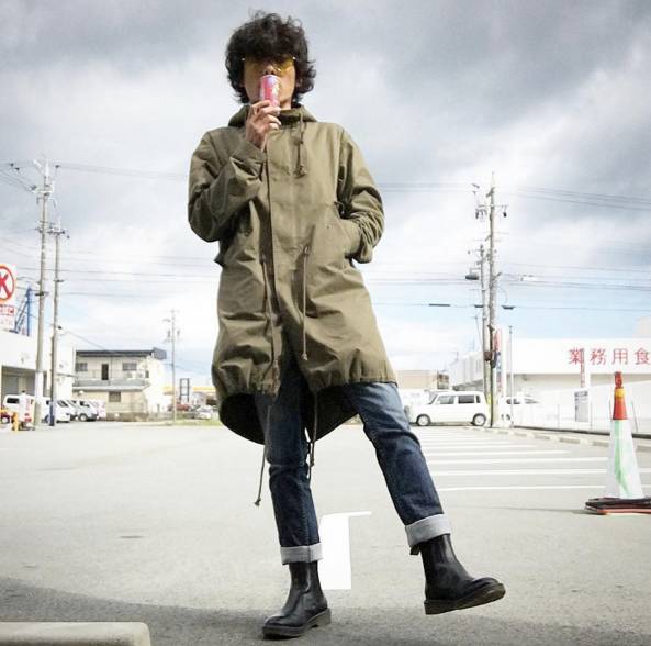 胖子穿m51好看吗,m51夹克上身效果