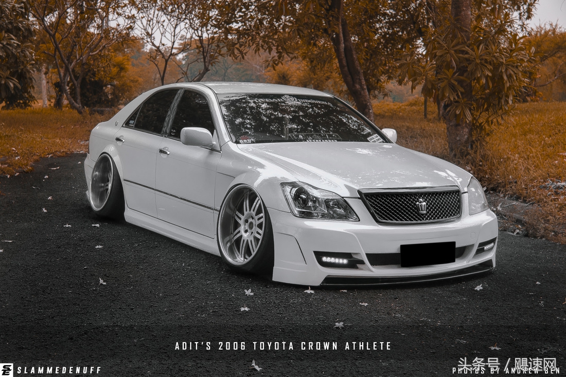 06款皇冠老改新,06款皇冠低趴姿态