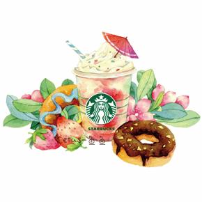 这个万圣节，36位插画师把星巴克女郎玩坏了……