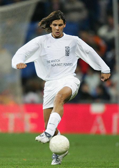 当足球遇上网球：巴萨名宿的侄子竟是皇马死忠