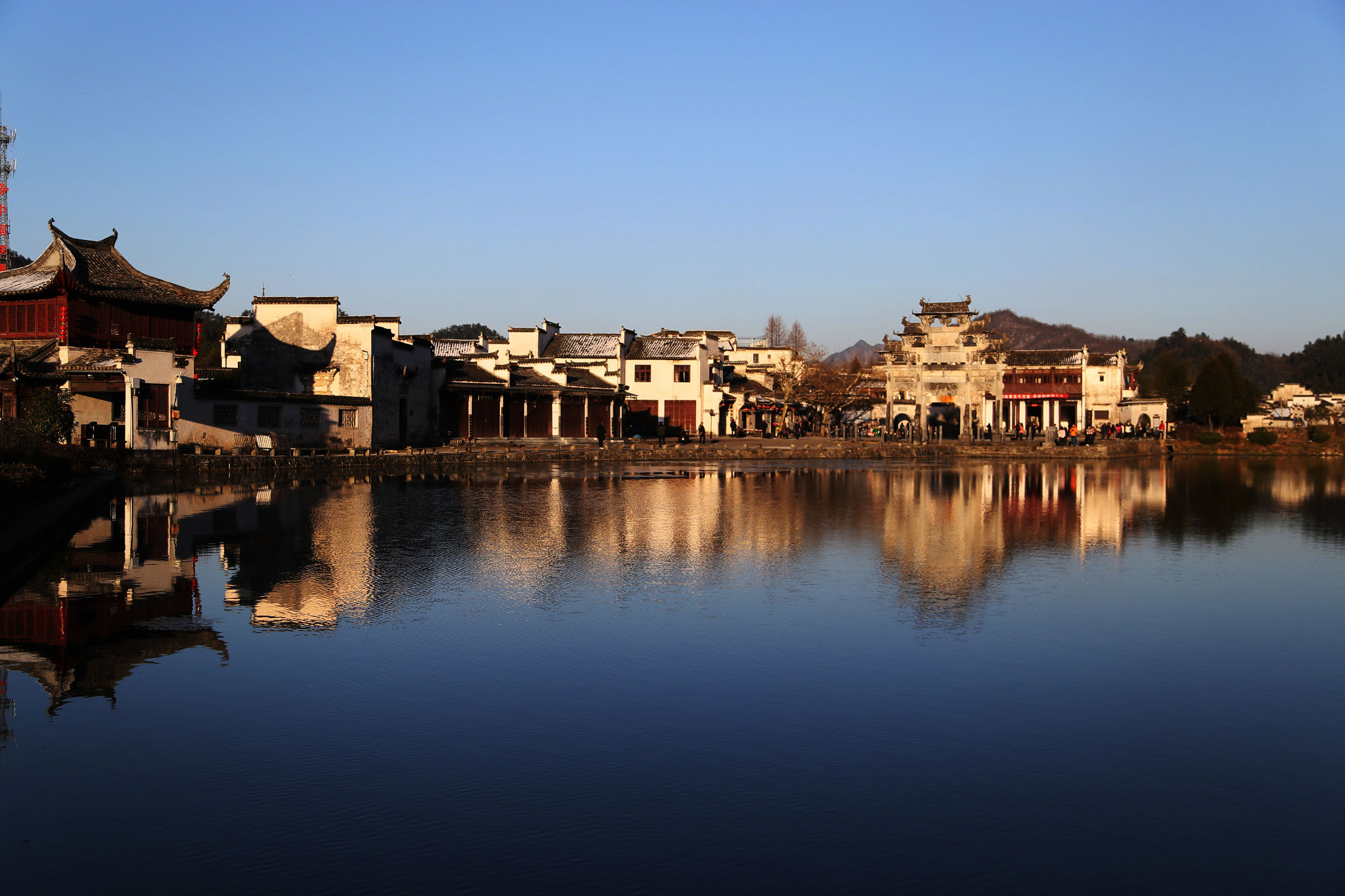 安徽风情小镇的徽州西递,梦回徽州下一句