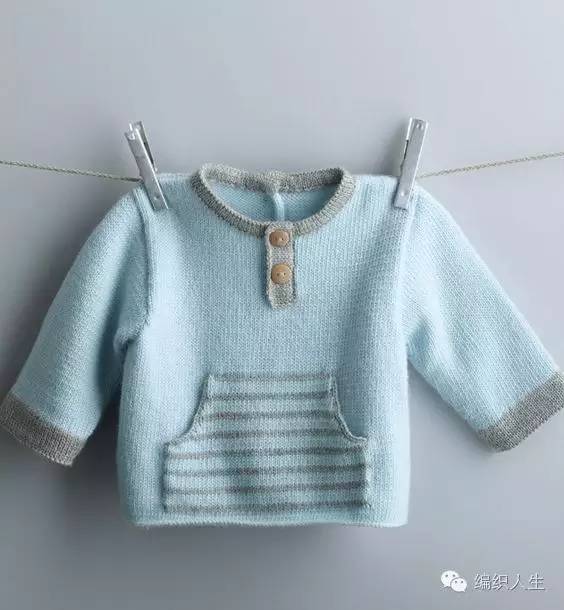 黑白条纹毛衣怎么编织,零线多色拼接毛衣图案