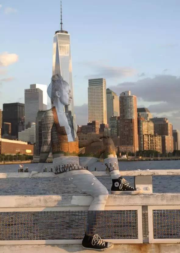 壹闻：地标里藏裸模彩绘艺术家创人体新玩法