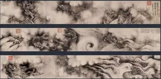 南宋陈容六龙图视频,陈容六龙图真迹