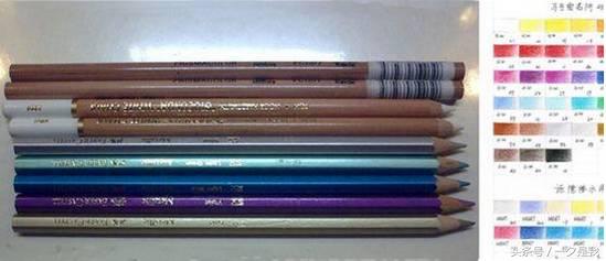 彩铅画笔哪种好,彩铅入门基础教程画笔