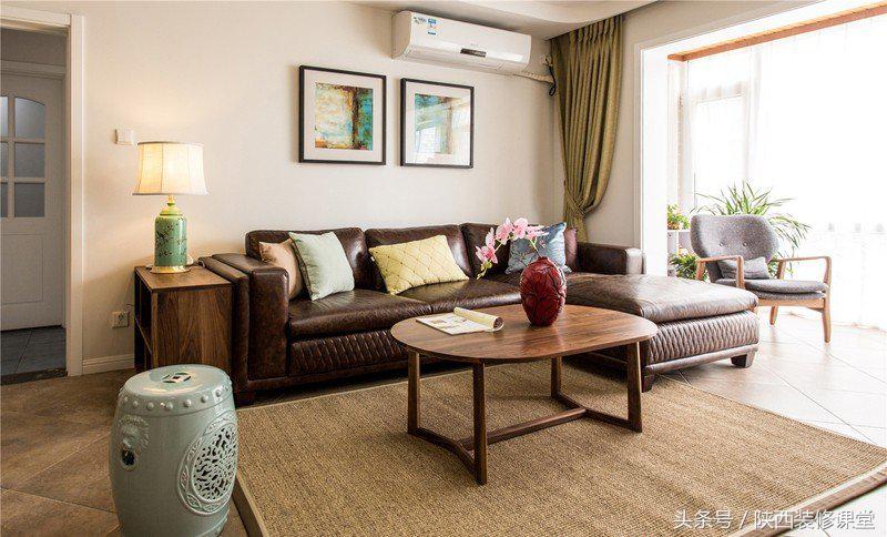 一家三口甜蜜窝，140方混搭风毕业