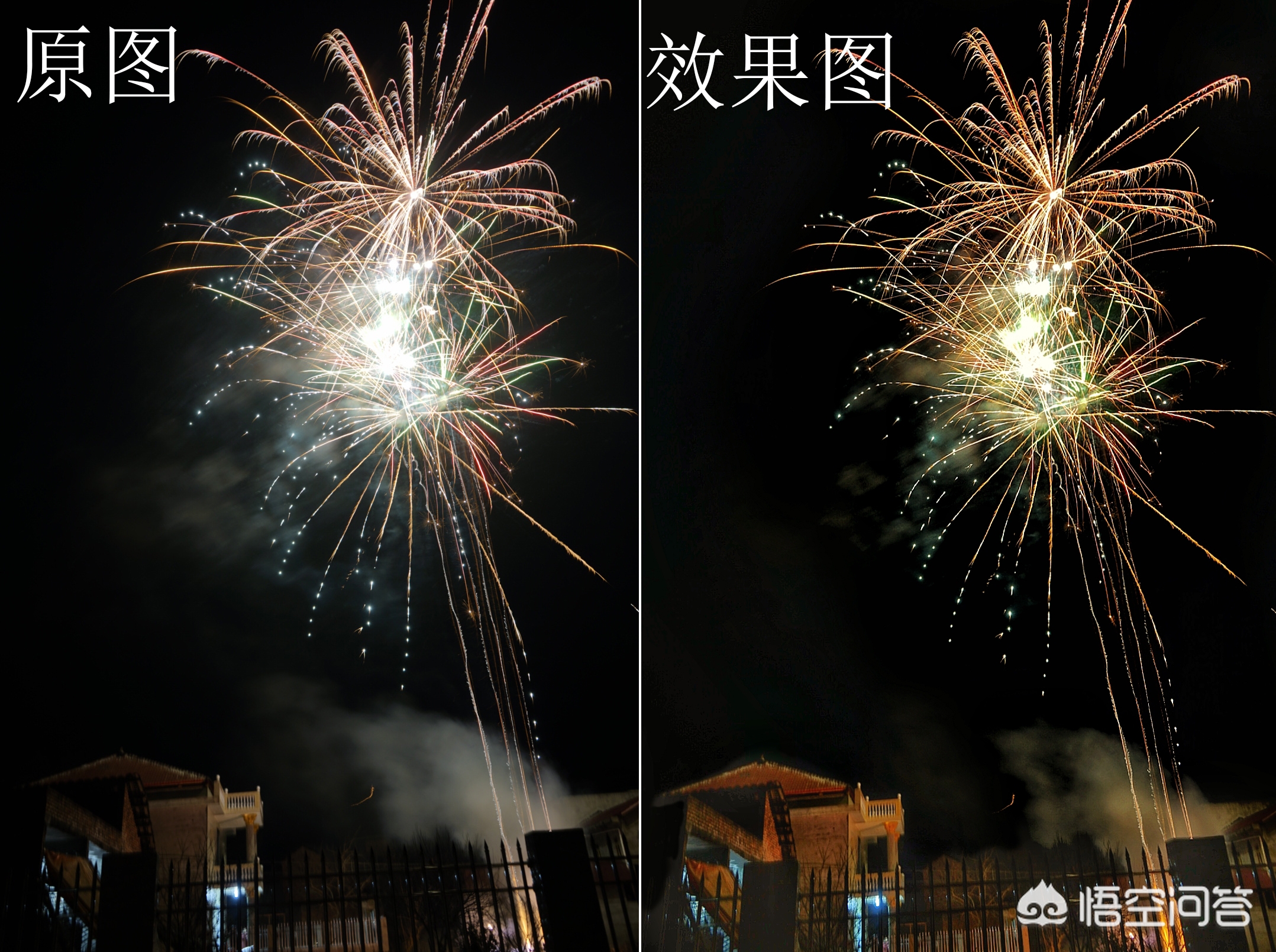 烟花图片怎么修更清晰,如何拍出好看的烟花图片