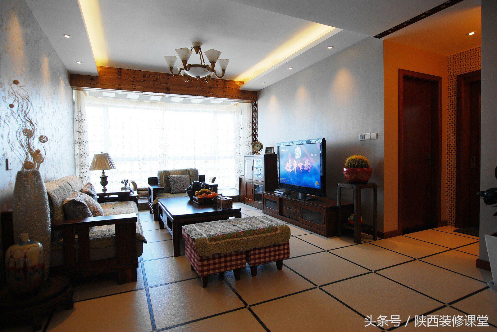 大气上档次婚房,140平新中式婚房图片