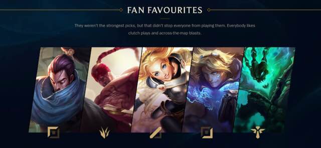 拳头公司评玩家最喜爱的LOL五大英雄锐雯维恩竟然没入选