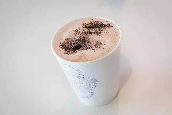 冬天来一杯热可可,冬天这么冷来一杯奶茶暖心