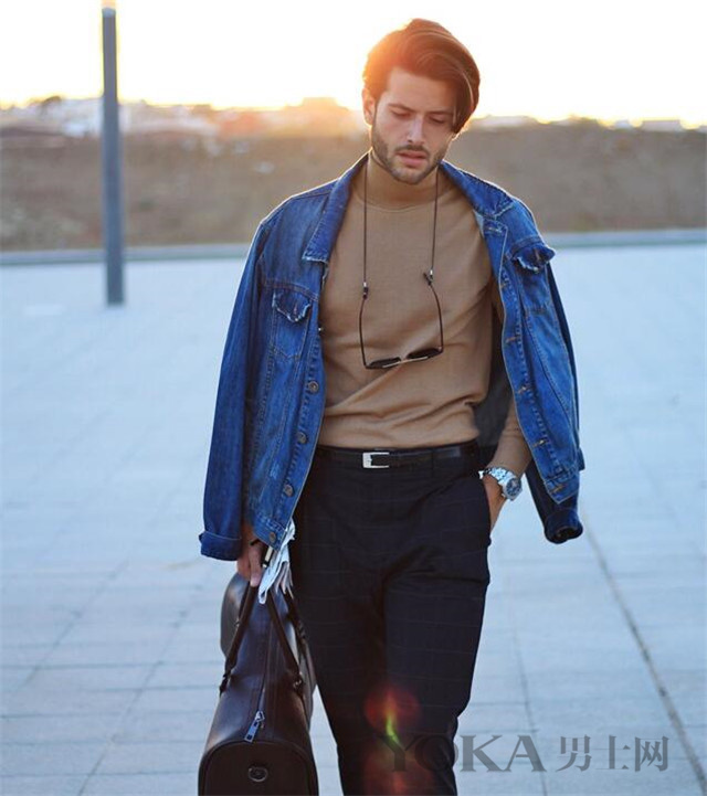 短款箱型夹克搭配,我有一万个理由