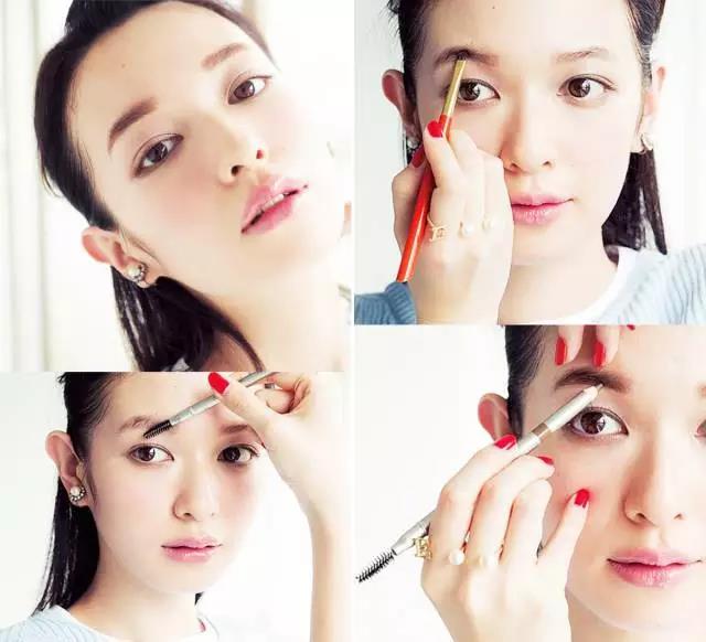 森绘梨佳日系秋冬梅子色系妆容,森绘梨佳2018夏日妆容