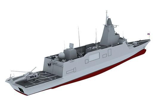 中韩为泰国建造护卫舰对比 (泰国造隐形护卫舰)