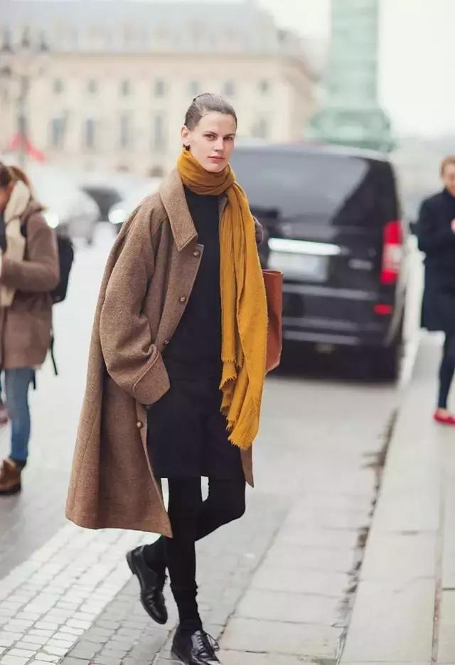 杨幂同款的围巾真洋气,杨幂同款格子围巾