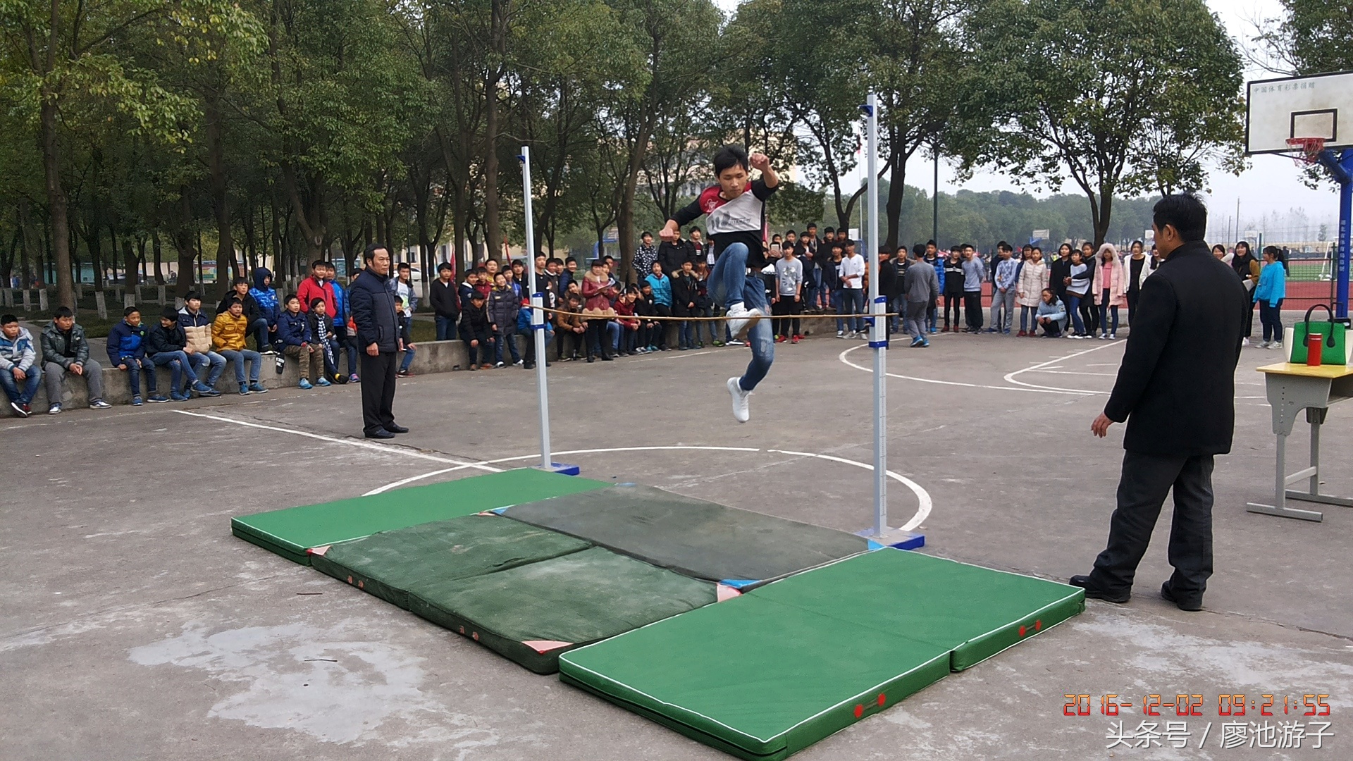 监利大垸流港初级中学运动会,龚场镇廖池中学艺术节