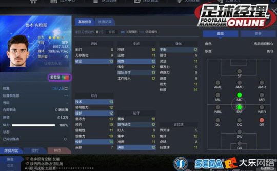 足球经理新手阵容,足球经理ol加点推荐