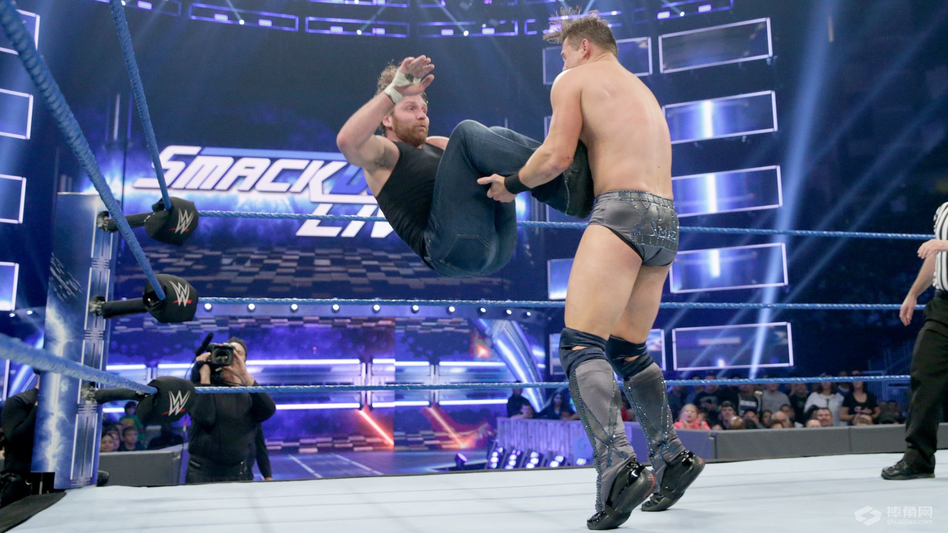 WWE驸马爷风云决战RVD！凯恩抛摔毕雪夫获全场欢呼！