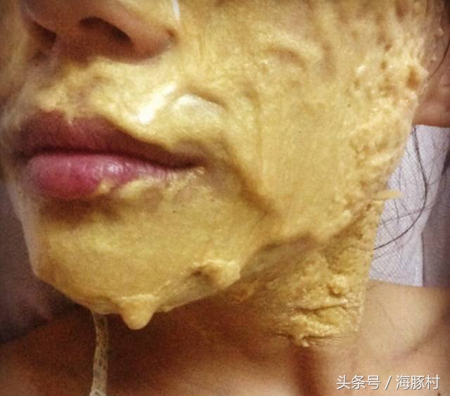 把黄金涂在脸上是什么感觉,把黄金贴在脸上