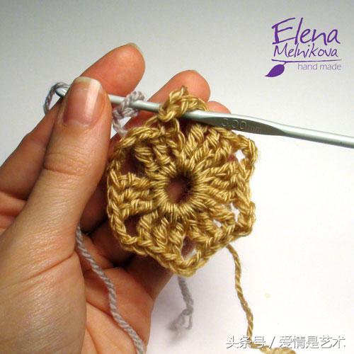 俄罗斯钩针编织教程,俄罗斯钩针钩法视频