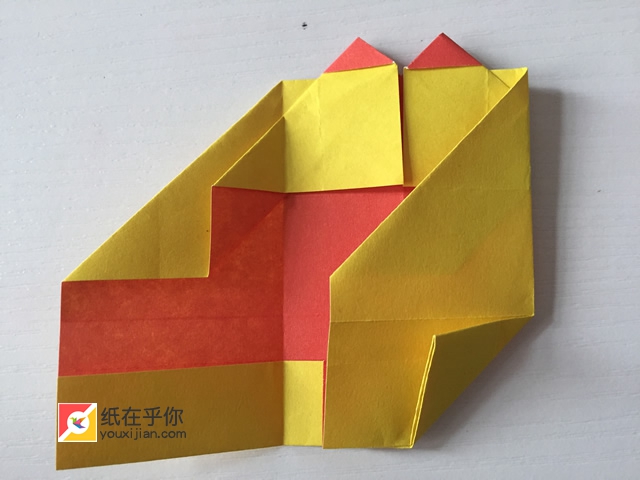 纸在乎你手工折纸大全又一款漂亮的爱心盒子折纸视频图解