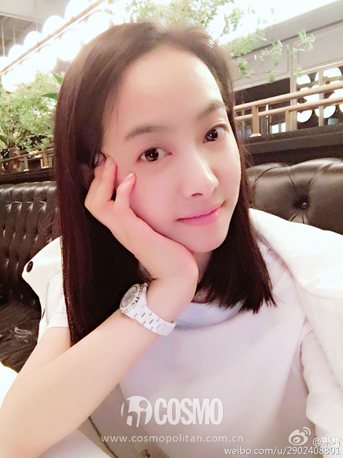 宋茜唐嫣发际线,唐嫣宋茜发际线高发型