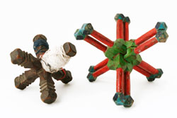 鲁班锁魔方怎么拼装,鲁班锁魔方的复原方法