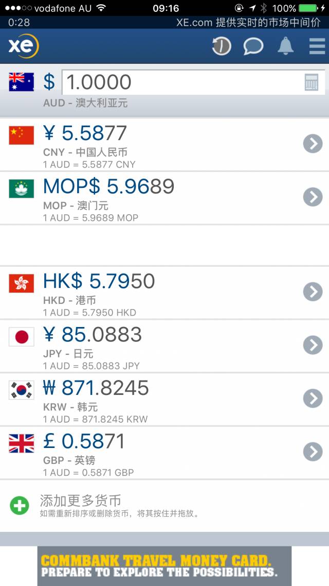 今日澳元兑美元汇率中间价,今日澳元兑换人民币汇率走势预测