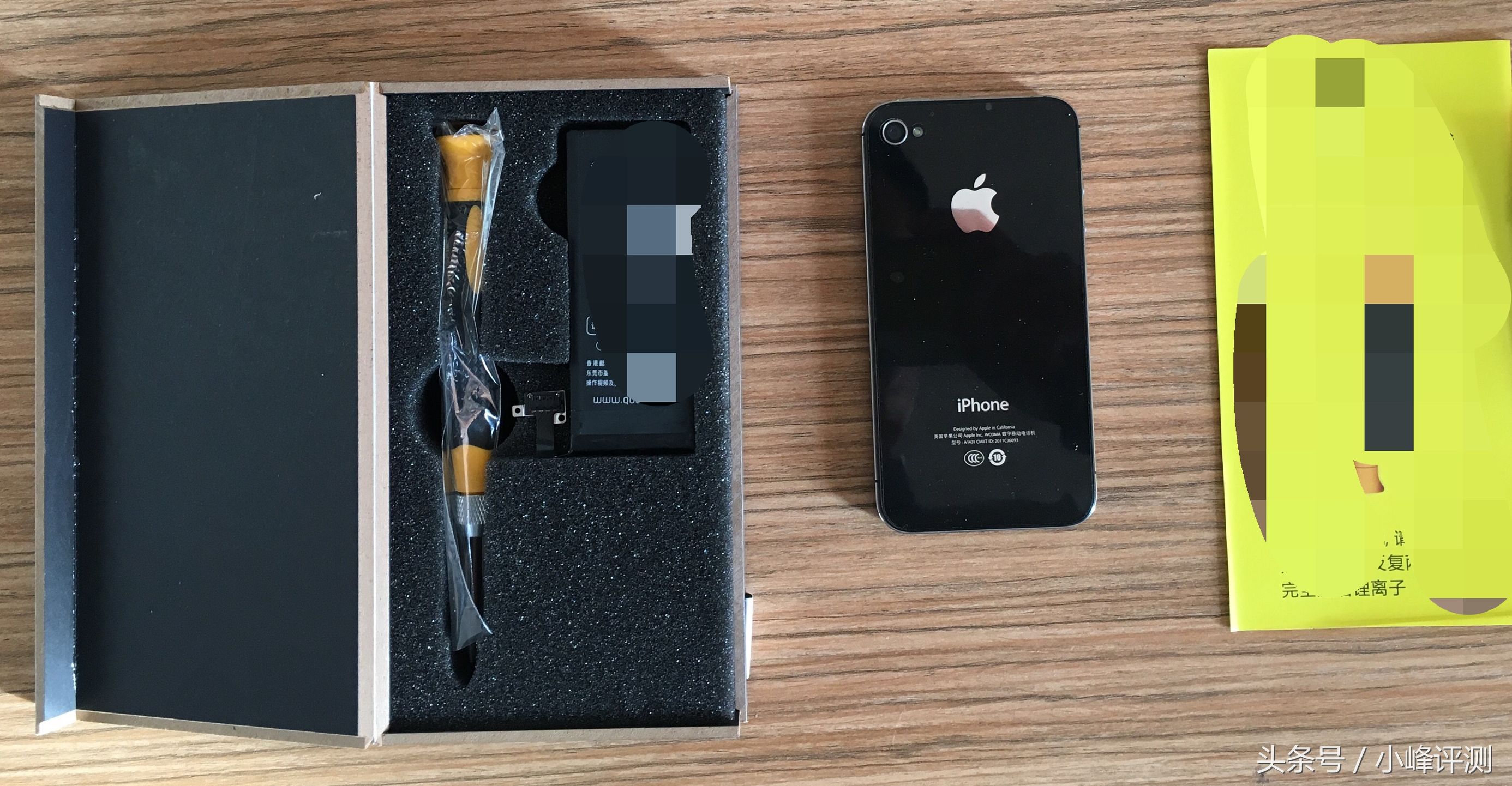 自己动手更换电池后又满血复活,iphone4s自己换电池