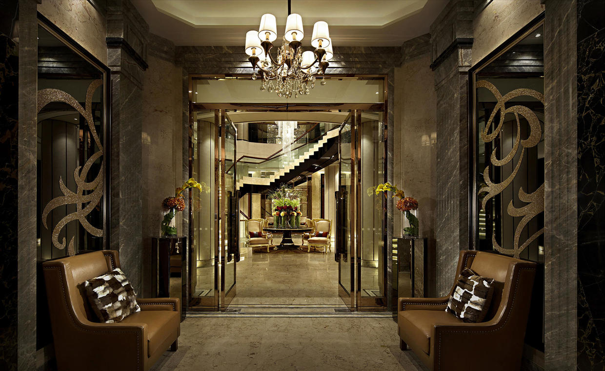 DHA室内设计作品分享:长春益田喜来登别墅会所