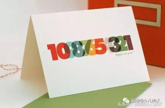 2022年元旦贺卡手工简单又漂亮,最精美的秋天手工