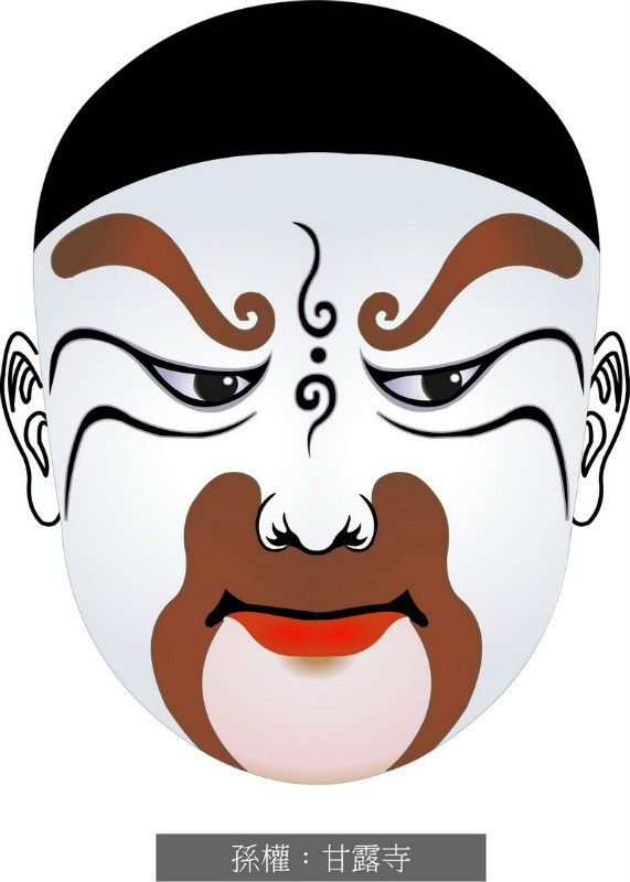 国粹脸谱重组画,国粹创意经典脸谱