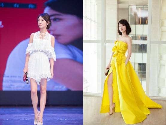 周冬雨小个子怎么穿,小个子周冬雨近照