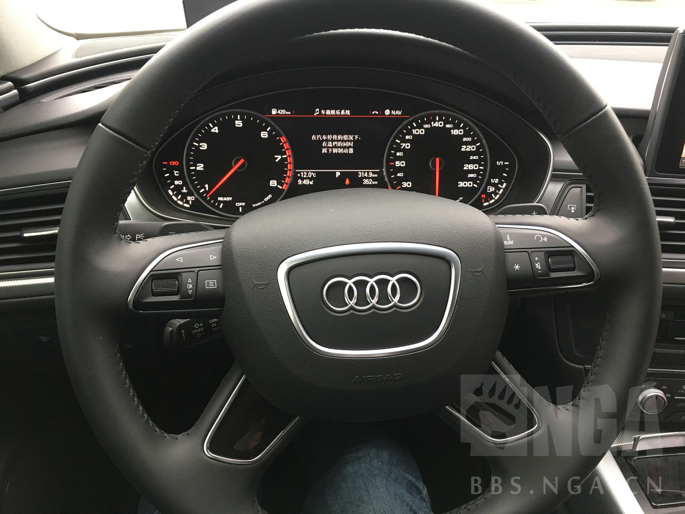 奥迪a6l百公里油耗抖动大,2019款奥迪a6l提车记