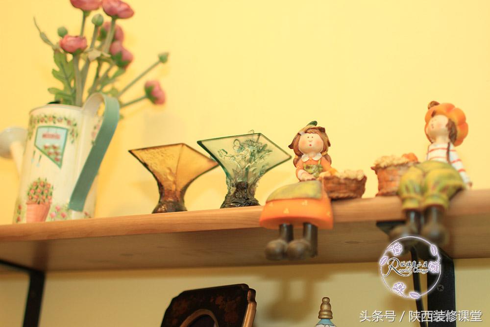 美式简约风硬装软装19万,10万硬装小户型复古风