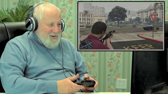 游戏老小孩:日本爷爷好抖M,美国奶奶喜直播,中国老头忙充钱