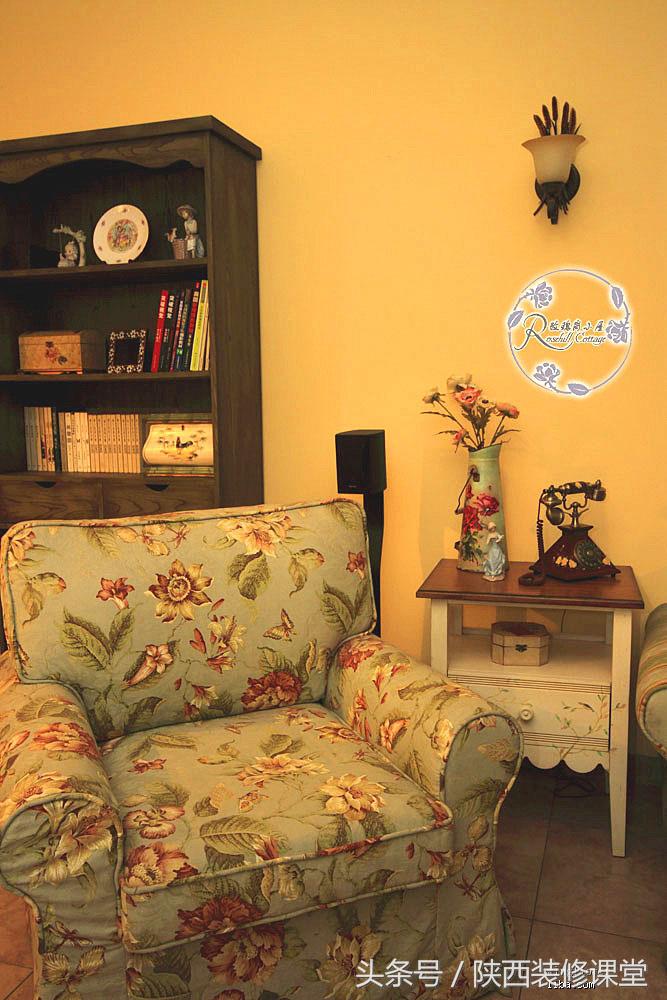 美式简约风硬装软装19万,10万硬装小户型复古风