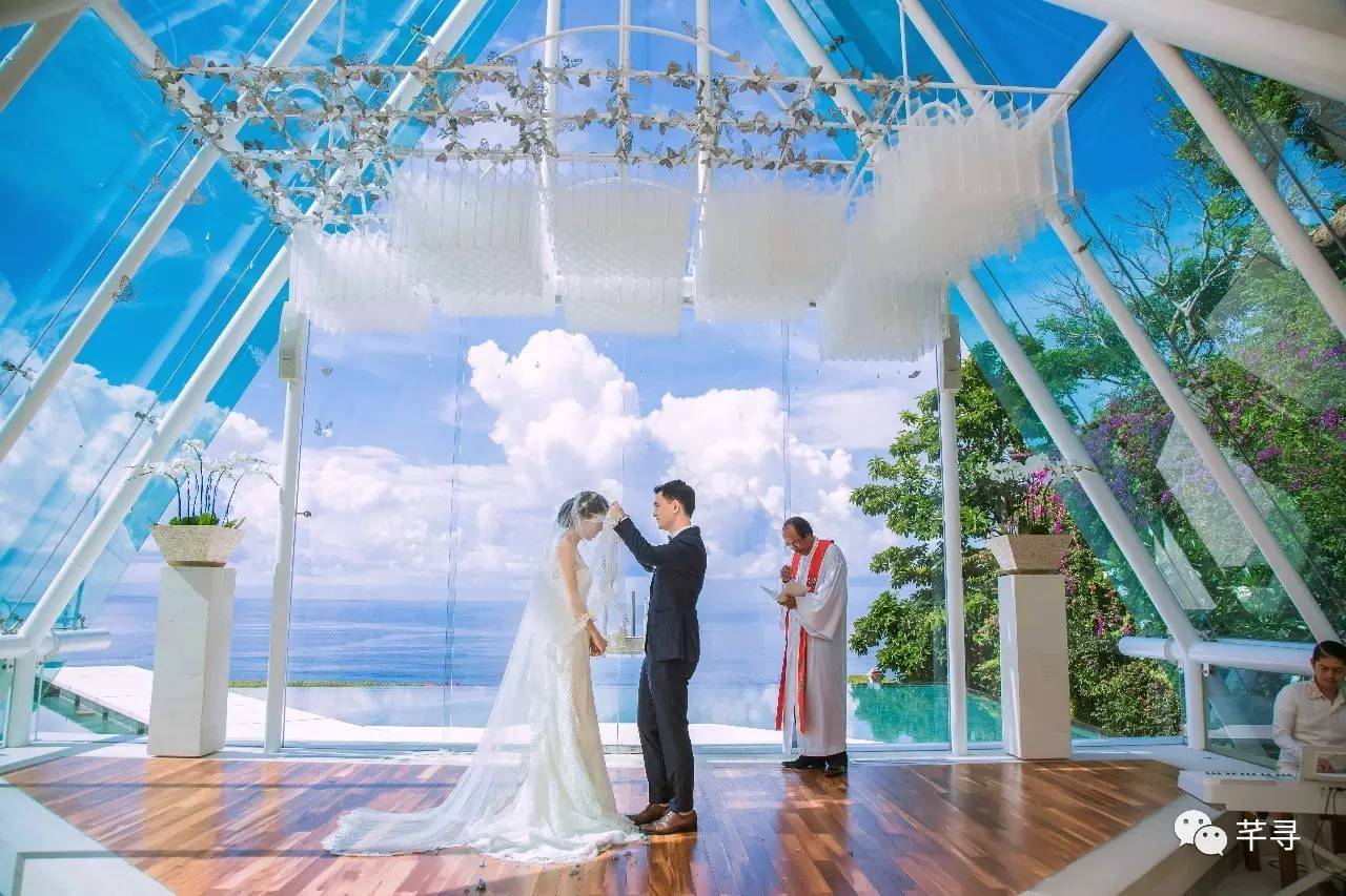 巴厘岛水之教堂,被上帝保佑的地方