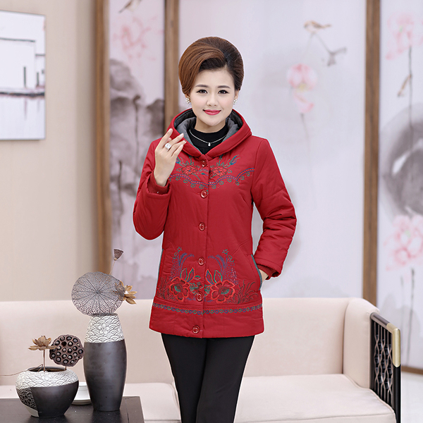 冬天到了,妈妈是不是也该换一件棉衣了