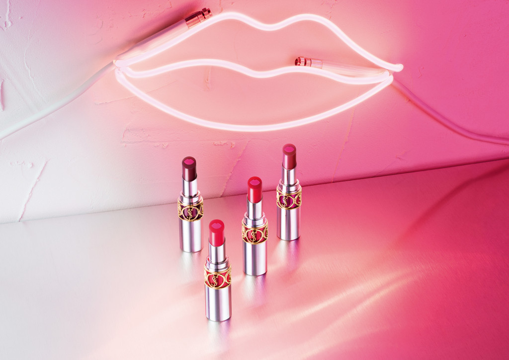 ysl银管夹心星星唇膏,ysl夹心唇膏试色