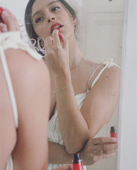 阿玛尼染唇液005试色,阿玛尼新出了个唇泥色号