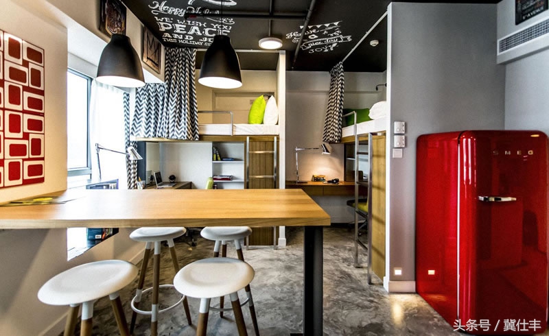 香港大学生的宿舍和我们的宿舍，装修设计真是天壤之别啊