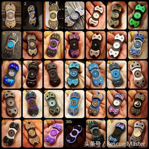 handspinner指尖陀螺,好玩的edc指尖陀螺夜光材质