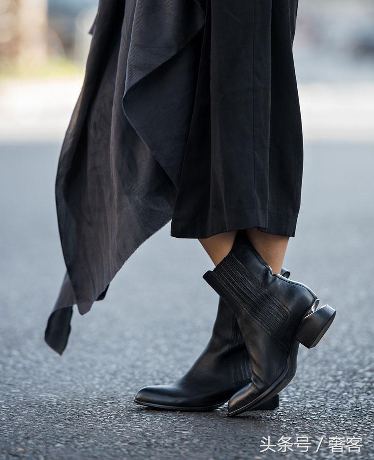 这个冬天必备短靴,冬时尚气质粗跟新款舒适圆头短靴