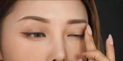 pony圣诞节妆容,pony雪花妆教程视频