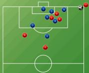 小场七人制足球跑位基本教学,5人制足球角球战术