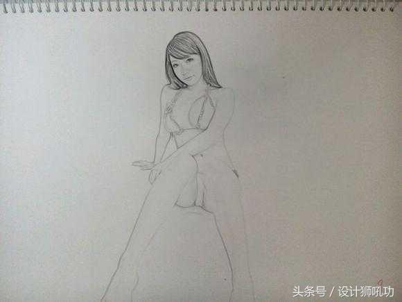 ps中如何将图变成素描,ps怎么把人像变成素描