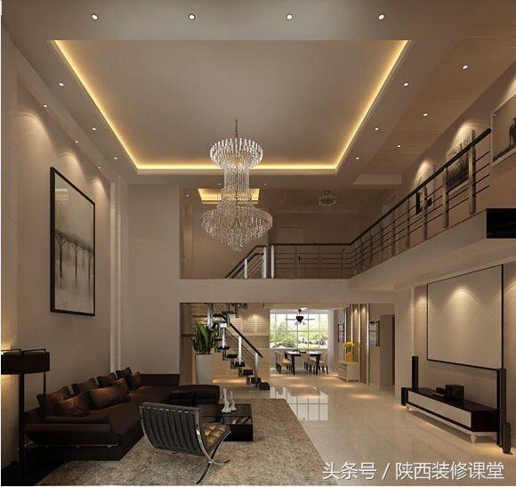 复式上下两层效果图40-60平方,看别人家的装修越看越喜欢